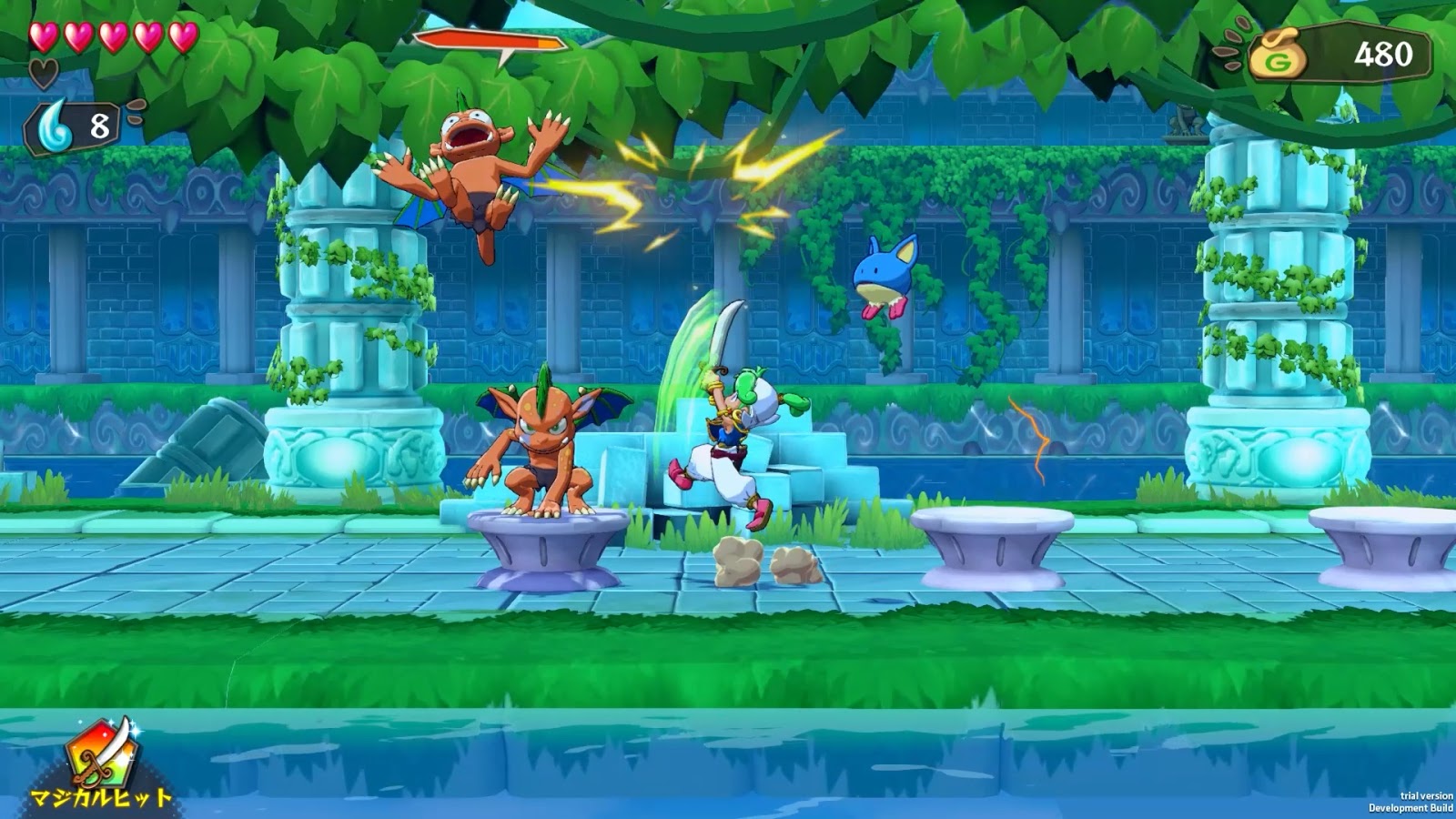 wonder asha New Wonder Boy Asha in Monster World Trailer